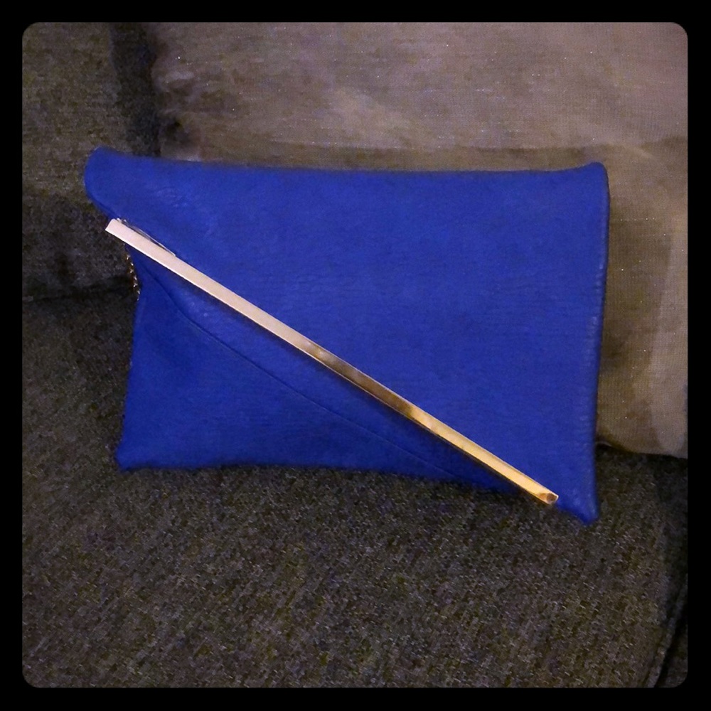 Cute Blue Clutch